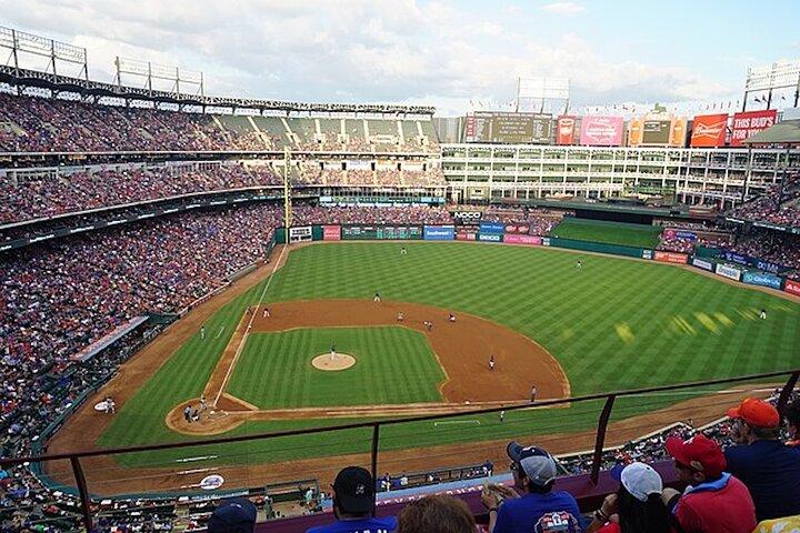 Texas Rangers basebollmatch på Globe Life Field