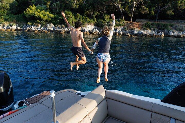 Fuga privada para descobrir as ilhas de Cannes e Lerins do mar