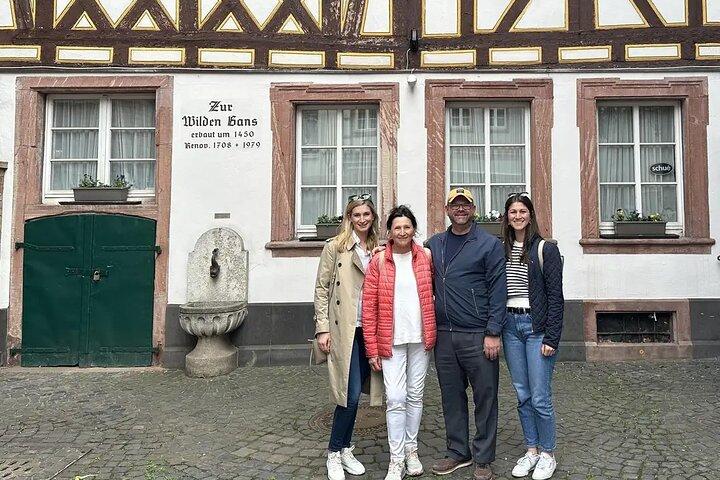 Passeio noturno pela margem do Reno de Mainz e pelo centro histórico da cidade