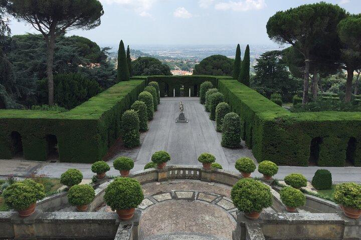 Castel Gandolfo : Giardini Pontifici Bus, Appartamenti del Papa e Cupola