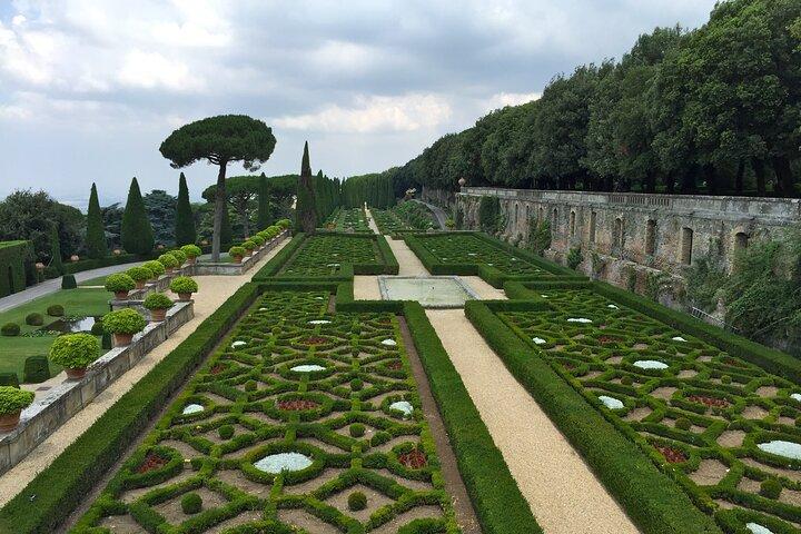 Castel Gandolfo : Giardini Pontifici Bus, Appartamenti del Papa e Cupola