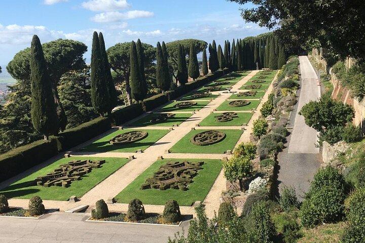 Castel Gandolfo : Giardini Pontifici Bus, Appartamenti del Papa e Cupola