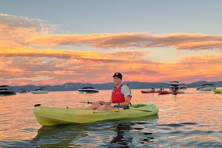 Esperienza in kayak al tramonto nel South Lake Tahoe