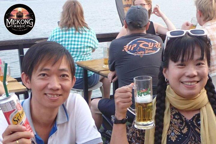 Phnom Penh Sunset Cruise mit unbegrenztem Bier & Grillbuffet