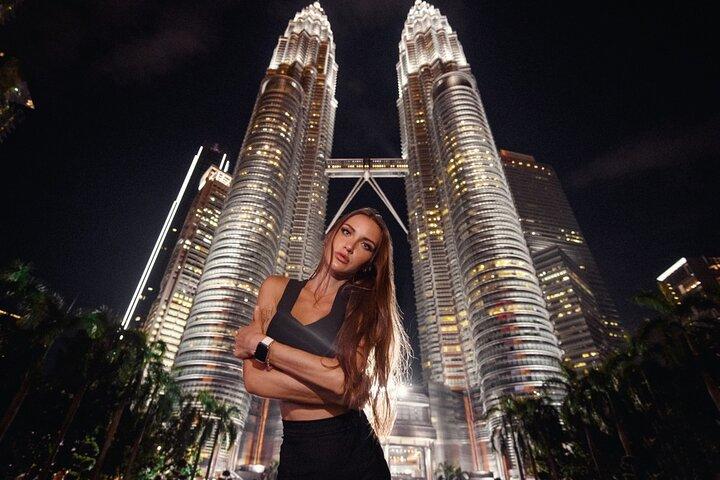 Kuala Lumpur à noite em estilo: um passeio privado de 5 horas pelas luzes da cidade