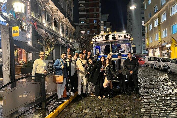 La Ventana Tango Dinner Show med valgfri Vintage Bus Transfer