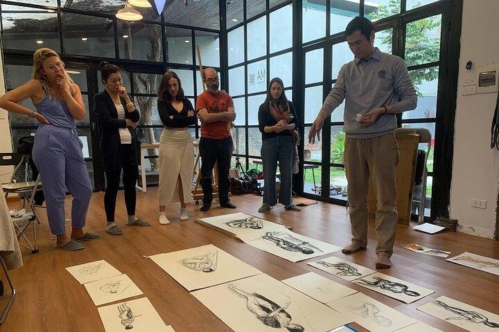 Life Drawing Class - Art Workshop at Art Tutor Hanoi