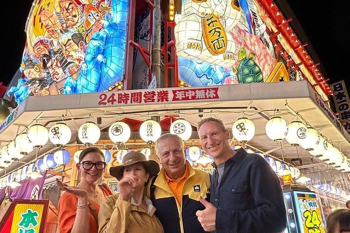 大阪の見どころウォーキングツアー：お城、道頓堀＆隠れ家