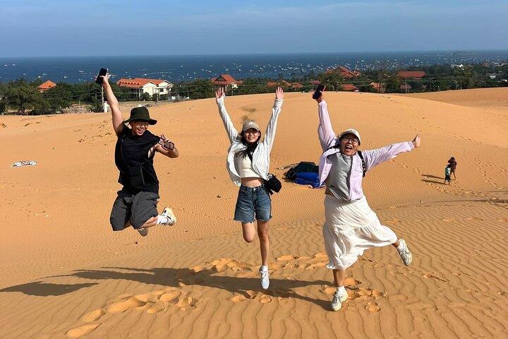 ホーチミンからの日帰り旅行BEST：息をのむような夕焼けの砂丘