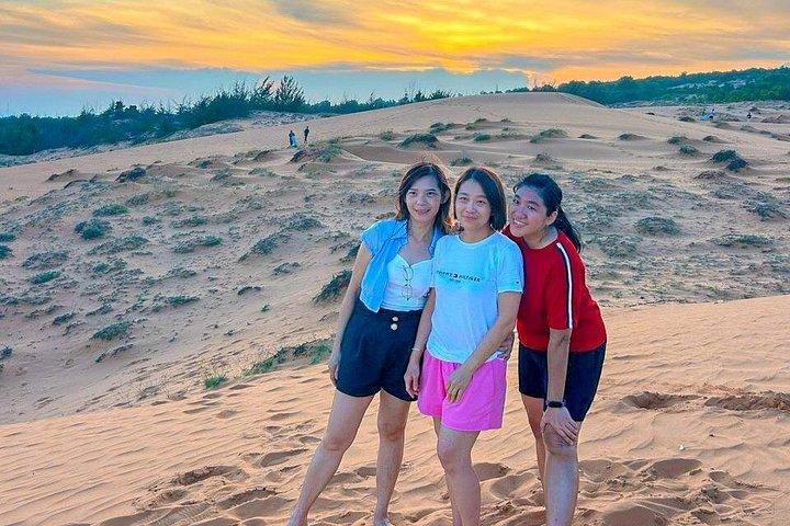 ホーチミンからの日帰り旅行BEST：息をのむような夕焼けの砂丘