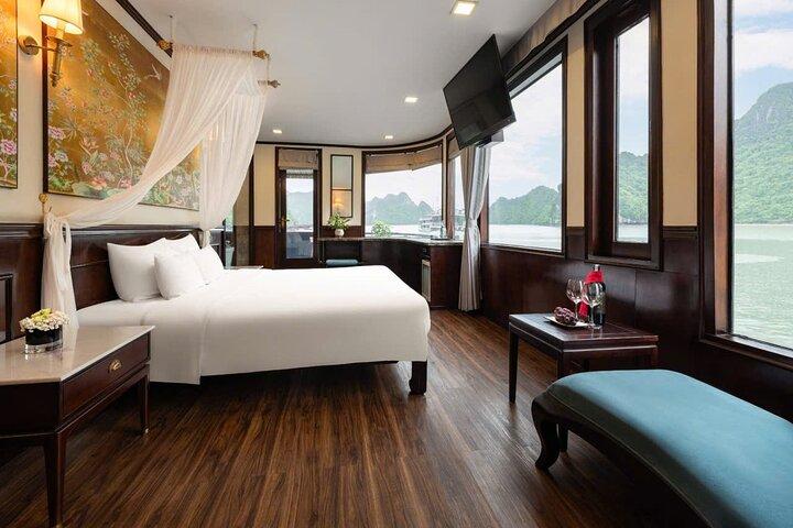3 - Dagtocht Lan Ha Bay 5* Cruises en Ninh Binh Dagtour met Bungalow