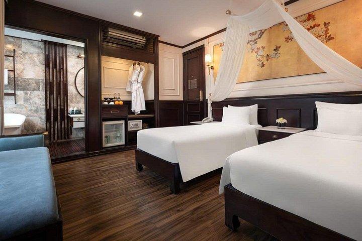 3 - デイランハ湾5*クルーズとバンガローとニンビン日帰りツアー