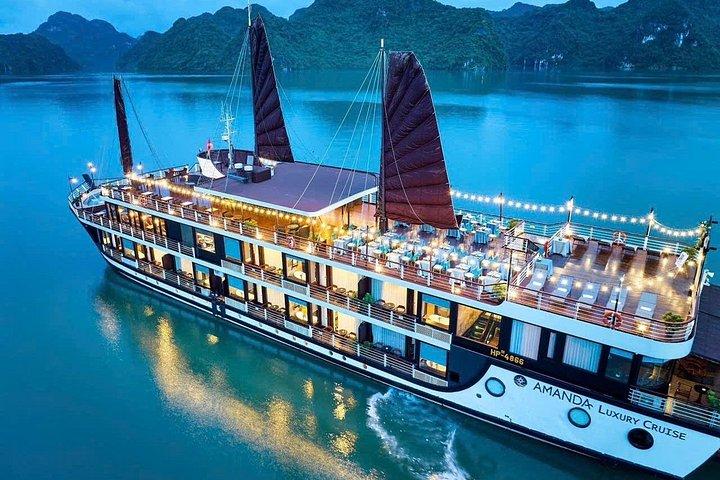 3 - デイランハ湾5*クルーズとバンガローとニンビン日帰りツアー