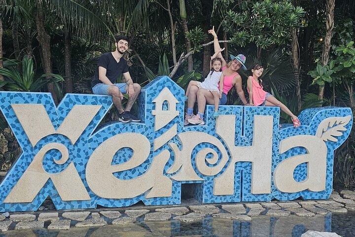 Privat transfer til Xel-Há Park tur og tur, fra Cancún