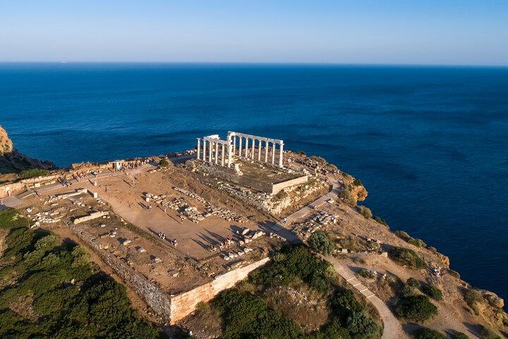 Tour privato a Capo Sunio e al Tempio di Poseidone