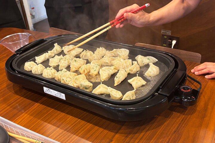 Gyoza fazendo a partir do zero - Tokyo Ultimate Cooking Class