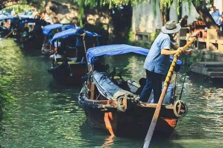 Wuzhen and Xitang Water Town Day Tour with Guide from Shanghai