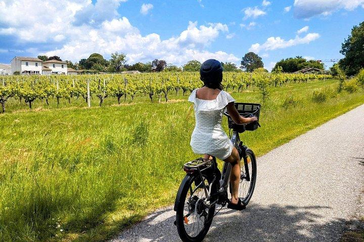 食事付き電動自転車ツアー：ボルドーからサン・テミリオンまで