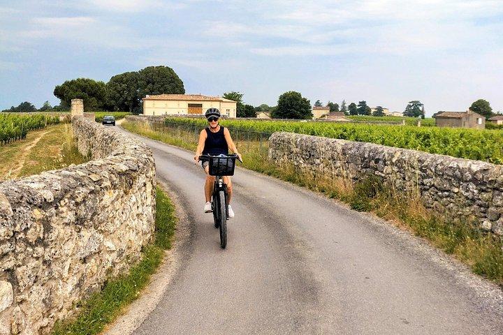 食事付き電動自転車ツアー：ボルドーからサン・テミリオンまで