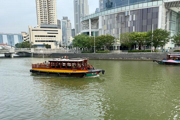 Singapore Story al quartiere civico Partecipa alla passeggiata + crociera sul fiume