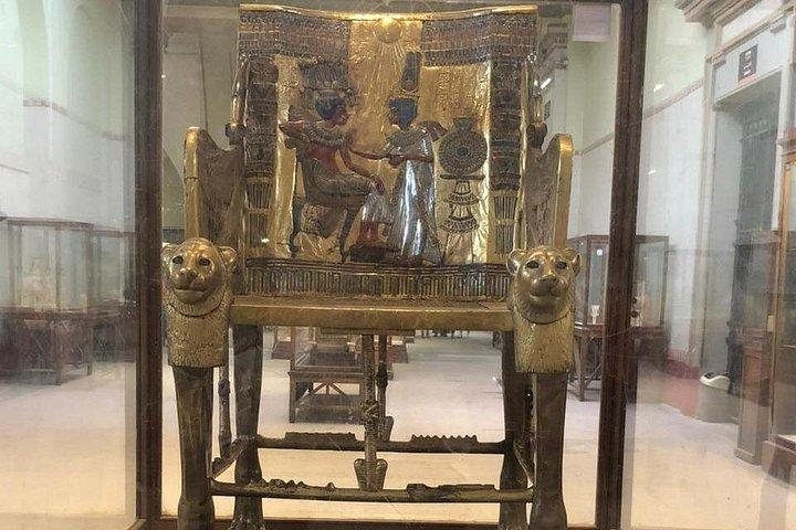 ギザのプライベートピラミッド、エジプト博物館、カーン・エル・ハリーリツアー