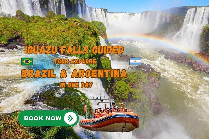 Visita guiada do Brasil e da Argentina às Cataratas do Iguazu