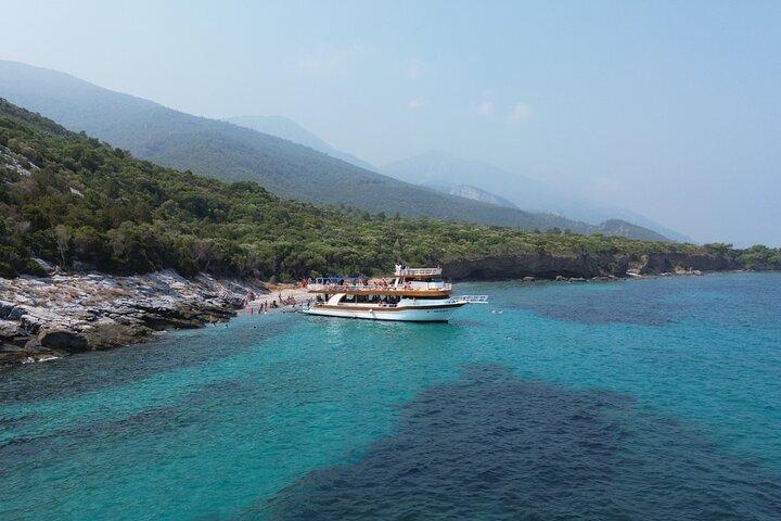 Kusadasi Fullday Boat Trip, Islands Cruise 3 baie pranzo e soste per il nuoto