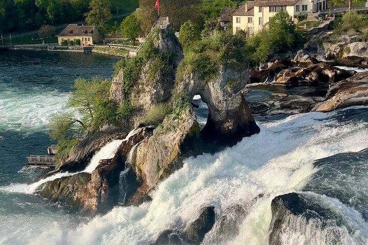 Privat rundvisning i Rhine Falls og Sten am Rhein fra Zürich