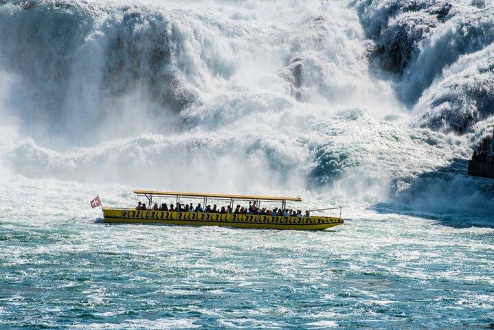 Visite privée des chutes du Rhin et du stein am Rhein au départ de Zurich