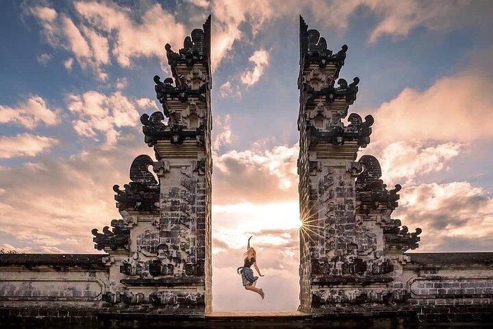 Bali : カスタマイズ可能な天の門ウォーターパレスの滝