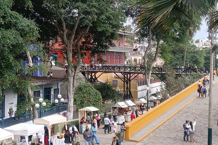 Tours en vélo électrique à Lima (Miraflores - Barranco 13 km)