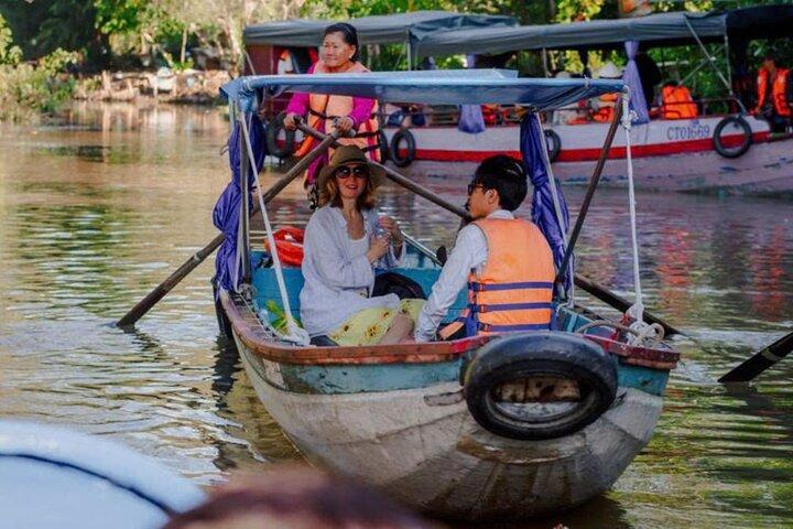 Premium Can Tho kleine rondvaart door het kanaal in Mekong Delta