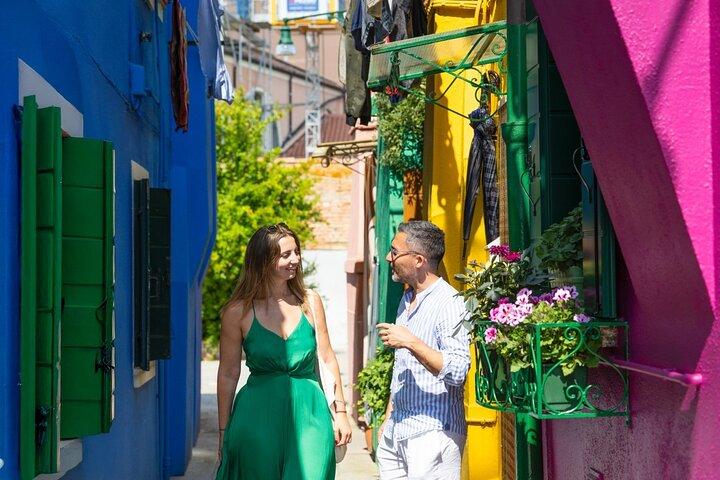 Tour di mezza giornata a Murano e Burano in barca privata
