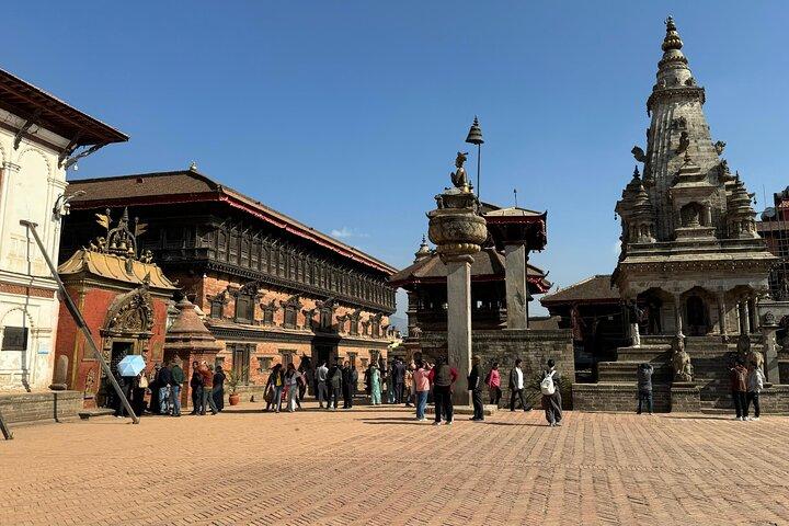 Kathmandu: Patan and Bhaktapur Durbar Square Day Tour with Lunch.