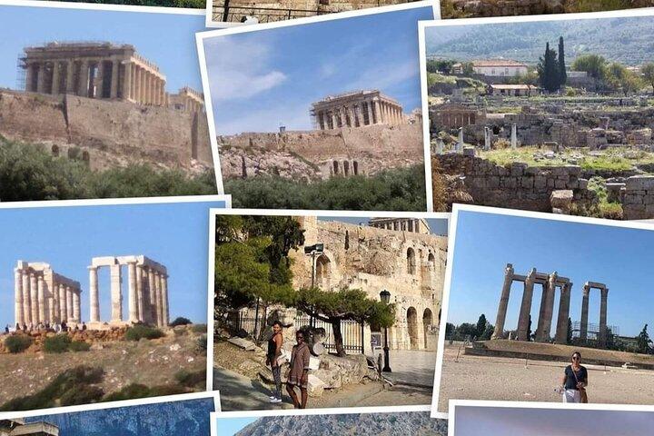 Punti salienti di Atene e Tempio di Poseidone