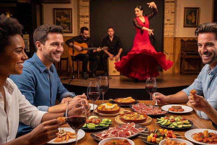 Alicante Flamenco e serata gastronomica con spettacolo dal vivo