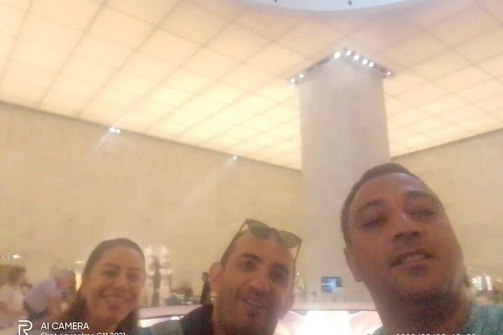 Giza Pyramids and Sphinx and Saqara and Memfis