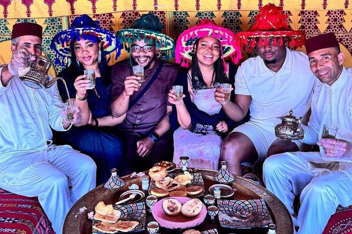 Marrakech: giro in mongolfiera con colazione e prelievo