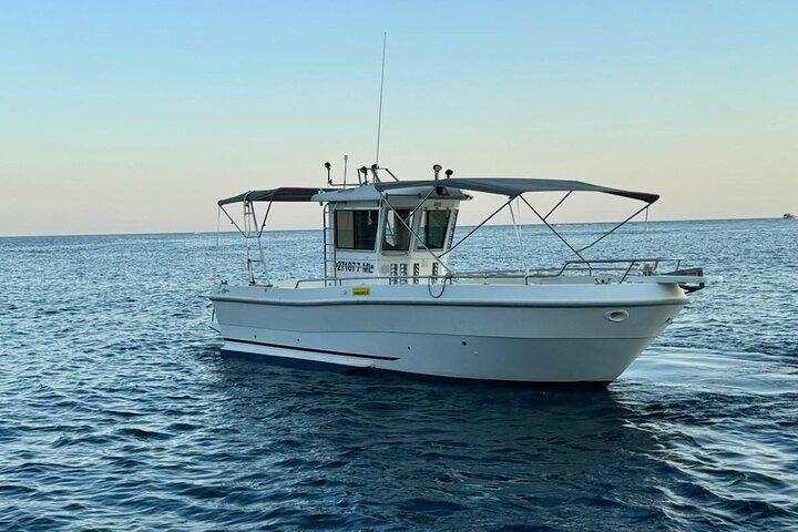 Tour en barco con delfines y atardecer desde Pula