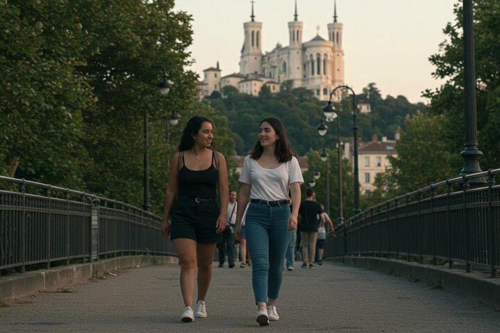 Visite à pied privée personnalisée à Lyon avec Guide local
