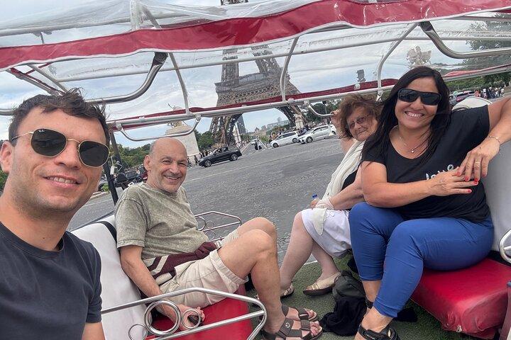 Visite privée de 3 heures à Paris en Tuk Tuk électrique