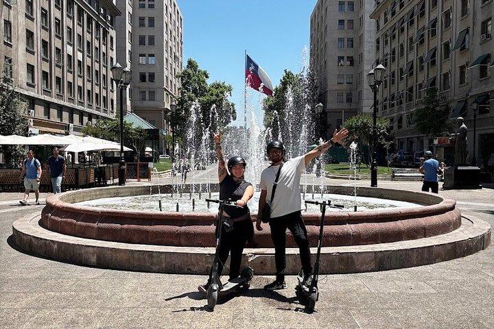 Electric Scooter City Tour ~ Discover Downtown - Santiago