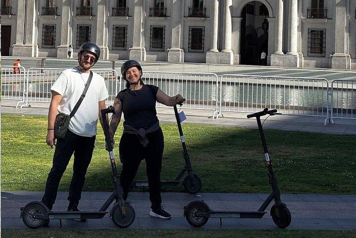 Electric Scooter City Tour ~ Discover Downtown - Santiago