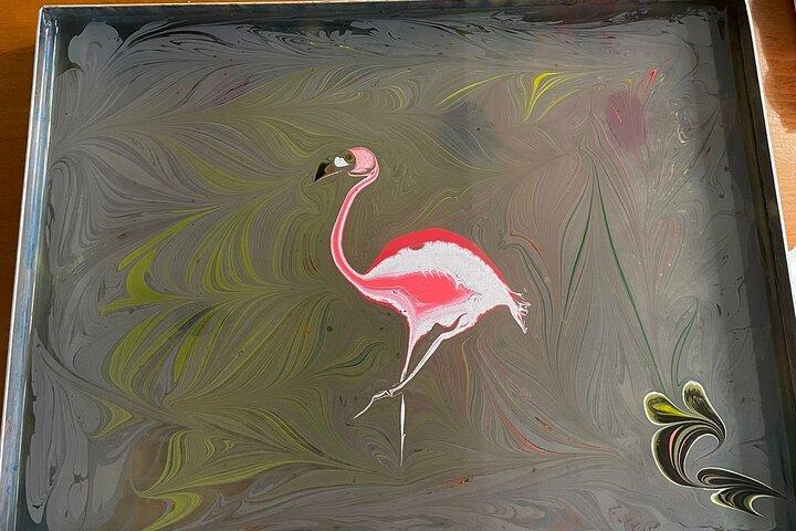 Private Paper Marbling Turkish Art Ebru Class At Locals Home