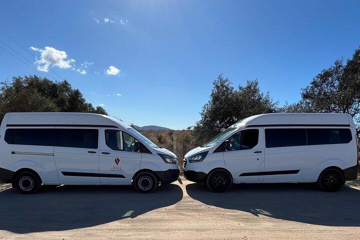 Transporte desde / hacia Guadalupe Wine Valley (frontera / aeropuerto de Tijuana)