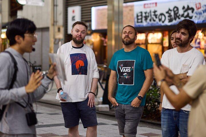 Osaka Dark Side Nachtwanderung in Shinsekai