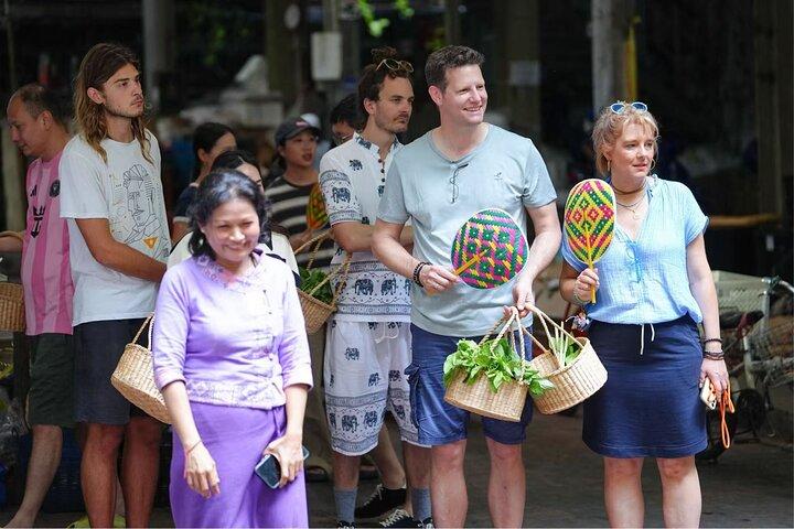 バンコク旧市街のタイ料理教室と市場見学