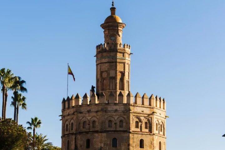 Sevilla från Cadiz, Gui DED Tour of Cathedral och Plaza de España
