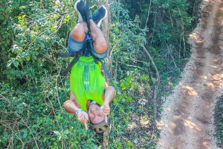 Tour en ATV con paseo a caballo gratis y salpicaduras de cenotes
