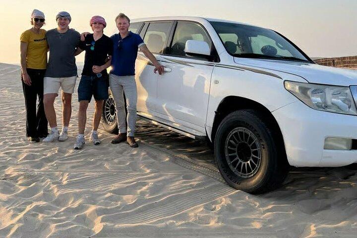 Doha Private Dune Bashing, Camel Ride & Sandboarding & Binnenzee